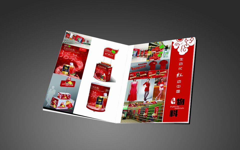 飲料招商畫(huà)冊(cè)設(shè)計(jì)